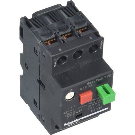 Interruptor schneider-electric gz1e01 0,03 kW termomagnético