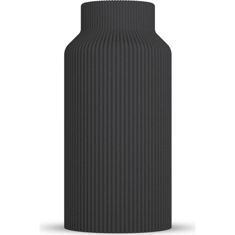 Vase Rabella - Vase décoratif moderne pour herbe de la pampa et fleurs séchées - Style scandinave pour salon - Objet design 3D en plastique (PLA) - Léger et incassable (1/5)