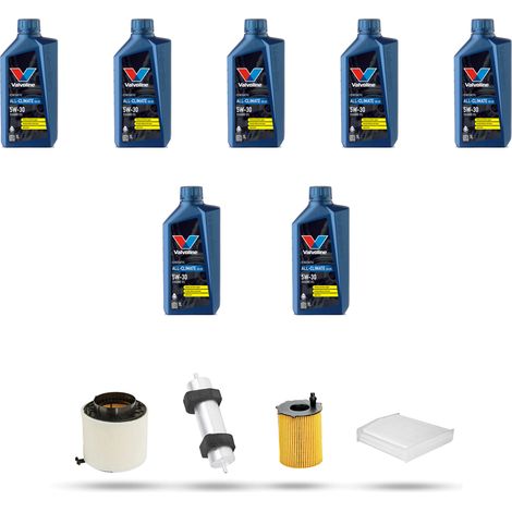 Kit tagliando 4 FILTRI e 7L OLIO compatibile con Audi A4 (B8) 3.0 tdi 180kw dal 2012 (1/5)