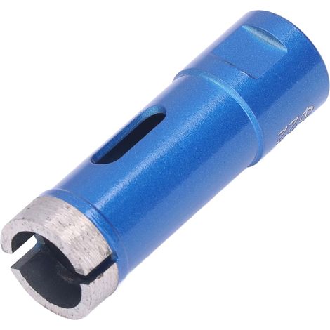 Foret trépan diamant fritté 22mm pour marbre, granit, céramique – 2 pièces scie cloche pour perçage carrelage et pierre (1/5)