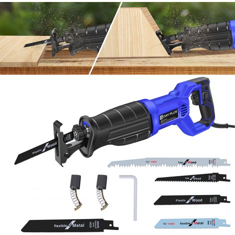 Scie sabre Recipro Scie égoïne électrique 900W pour bois + métal - Feuille