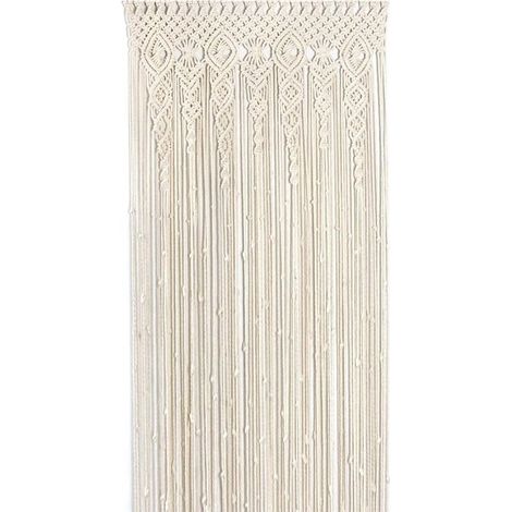Tenture Murale - Macramé En Coton Tissé À La Main - Décoration Intérieure Bohème - 100 x 200 cm (1/5)