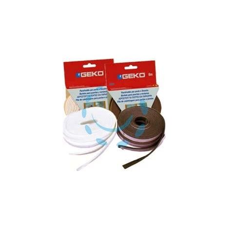 PARAFREDDO IN PVC PROFILO "I" - mm.9h. rotolo da mt.6 colore marrone