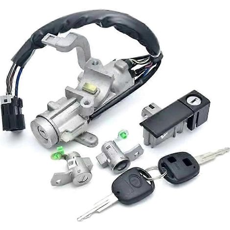 3704100-P00 Ensemble cylindre de serrure de véhicule complet, interrupteur d'allumage pour 3 5 Steed (1/4)