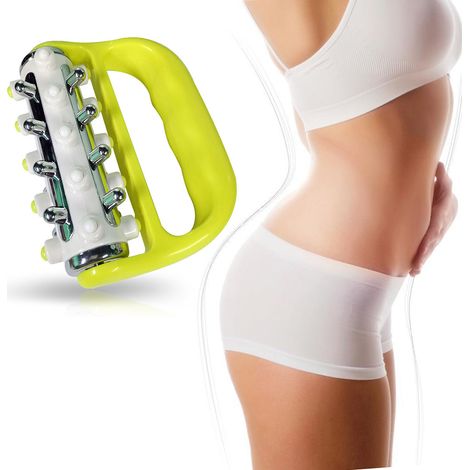 Rouleau anti-cellulite pour corps, masseur pour jambes, ventre, cou et fessiers, outil de massage rapide anti-graisse (1/5)
