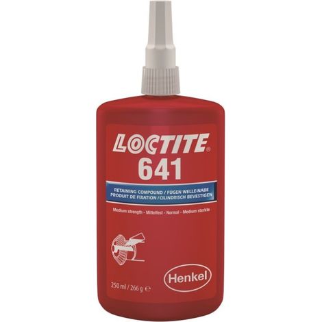 Retenedor fÁcil desmontaje loctite 641-250ml