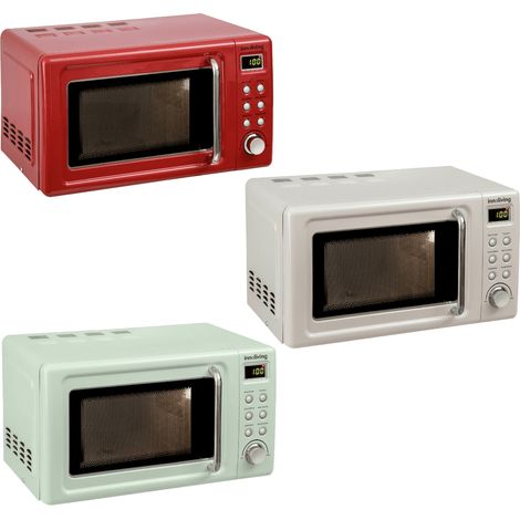 Forno a Microonde Vintage Capacità 20 Litri Rosso 700/800 Watt Innoliving (1/2)