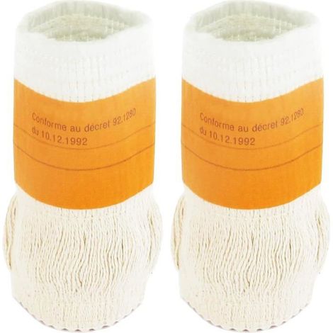 Mèches pour poêle à pétrole Lot de 2 Coton spécial Combustion optimisée Pour modèles Baya et Kenza (1/4)