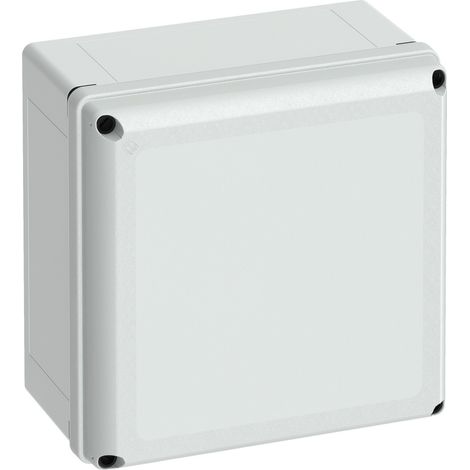 Spelsberg Caja vacía, tipo de protección IP66/IP67/IP69, resistencia a los golpes IK09, clase de protección II, Ui 1000V AC, Ui 1500V DC, UL, DLG, DNV, UL-EU, sin halógenos, 70043301