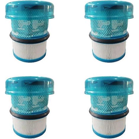 Lot de 4 filtres HEPA lavables pour aspirateur V16 - Pièces de rechange pour nettoyage ménager (1/5)