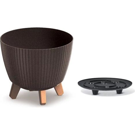 Pot de fleurs à café Lamia ECO Wood DLAL240W Prosperplast