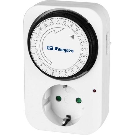 Steckbares Programmiergerät orbegozo pg 02/ max. Leistung 3500w