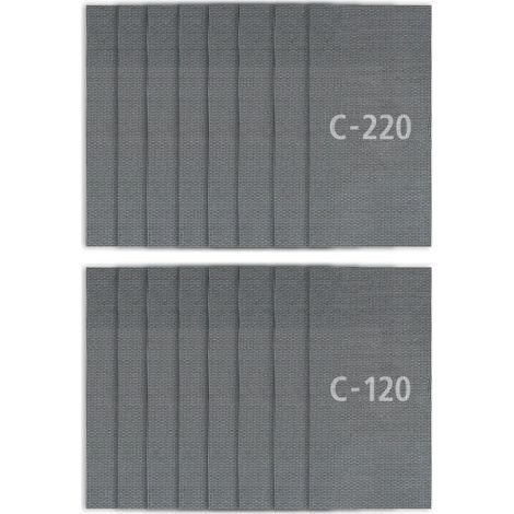 16 Grilles à Poncer 115 x 280 mm pour Plaques de Plâtre (1/5)