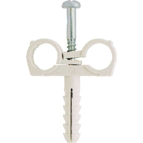 FRIULSIDER CTND Collare doppio per tubi e cavi c/vite TC 12 Cf. 100 pz (1/3)