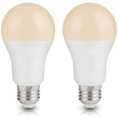 2 ampoules 9W Radar LED Ampoule Die Casting Aluminium Radar Ampoule 3000K (Blanc chaud) (1/5)