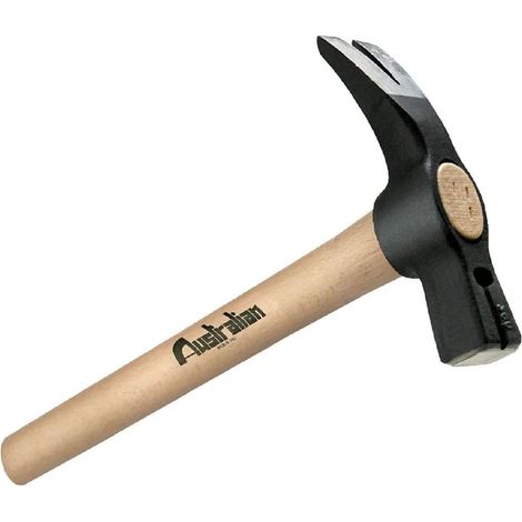 Martello francese per carpentiere con calamita e manico in legno resistente 700 gr (1/2)