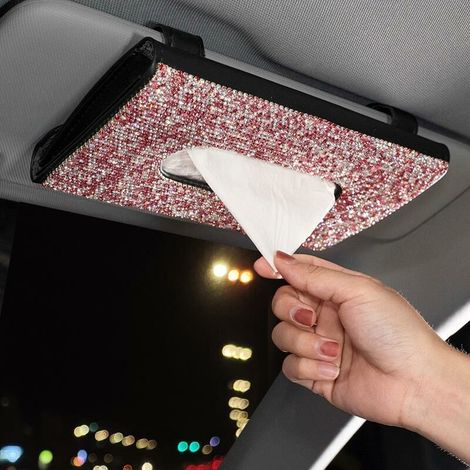 Carton de voiture créatif pour remorque de voiture, fournitures de voiture, pare-soleil, boîte à mouchoirs