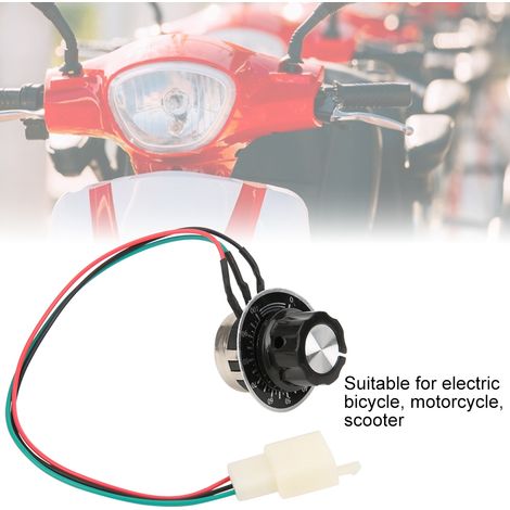 Poignée d'accélérateur universelle pour vélo électrique, trottinette et moto - Commande de vitesse de rechange