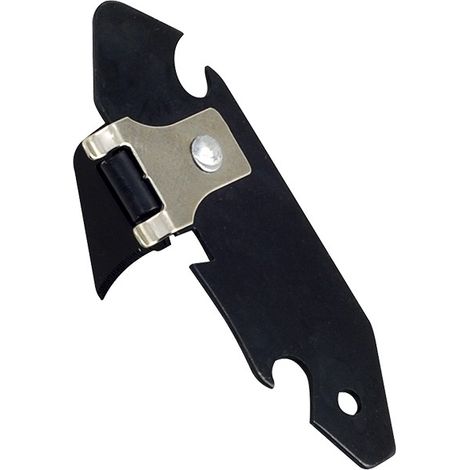 Apriscatole tascabile blu con cartoncino individuale 15,09x5,59x1,2 cm