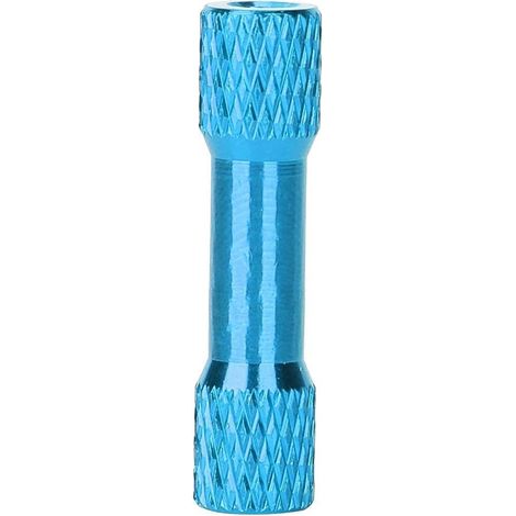 10 pièces entretoise M3x25mm en alliage d'aluminium anodisé colonne de filetage femelle entretoise équilibrée pour quadrirotor (Azul claro) (1/5)