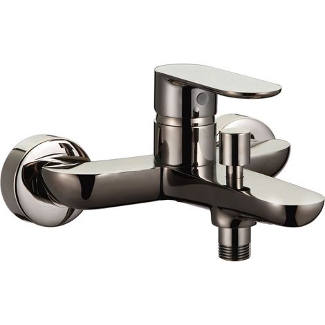 Primaster Badewannenarmatur Prag silbergrau Armatur Duscharmatur Badezimmer (1/2)