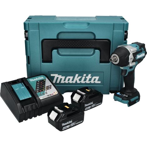 Boulonneuse à chocs 18V LXT 700 Nm 1/2" (2x4,0 Ah) en MAKPAC - MAKITA DTW701RMJ (1/5)