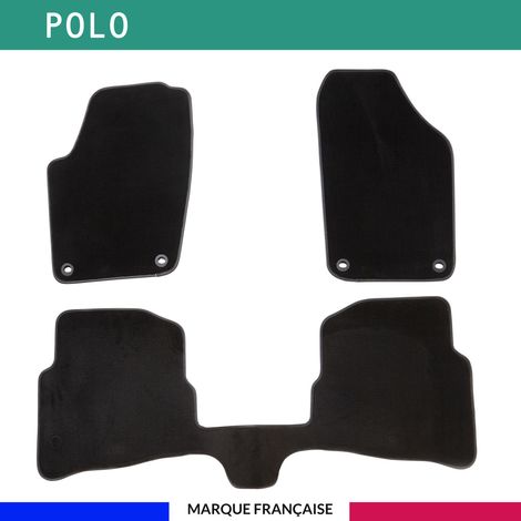 Tapis de voiture - Sur Mesure pour POLO (2003 - 2009) - 3 pièces - Tapis de sol antidérapant pour automobile (1/4)