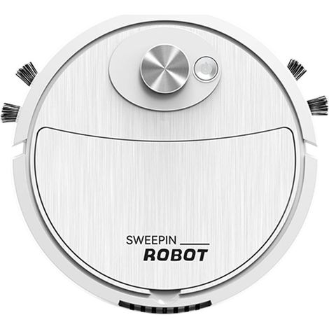 Robot aspirapolvere 3-in-1 : scopa, aspirapolvere e lavatrice smart device, facilità di pulizia, robot aspirapolvere ricaricabile tramite USB. (1/5)