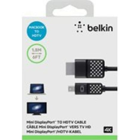 Mini Displayport To Hdtv Cable 1,8 M Hdmi Negro (1/2)