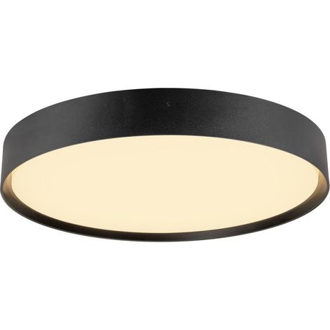 Plafonnier DECONA 42 rond 2700/3000 K 23W PHASE noir - SLV - 1008582 (1/4)