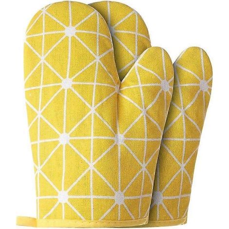 Gants de cuisine et maniques, gants de barbecue - Gants de cuisine et maniques avec rembourrage en coton recyclé et silicone (1/5)