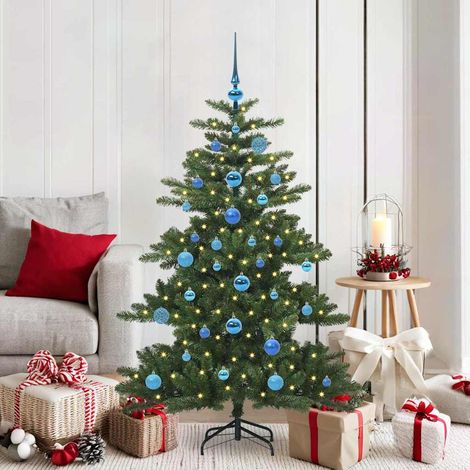 Árbol de Navidad artificial con ramas articuladas 150 cm PVC