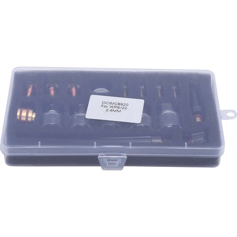 Kit de consommables pour chalumeau de soudage WP9/20, incluant verre de protection et accessoires (1/5)