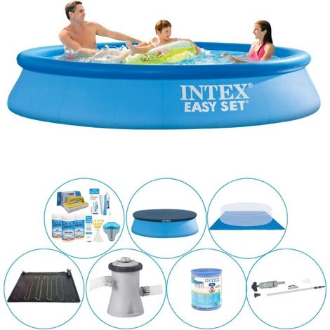 Intex Piscine Easy Set Ronde - 305x61 cm - 7-pièces S20309 (1/5)