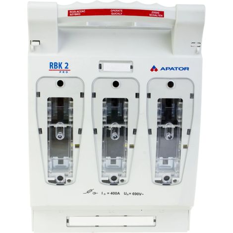 Sicherungstrennschalter 400A RBK 2 pro-V /V-Anschluss 50-240mm2/ 63-811685-071