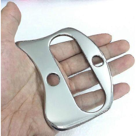 Outil de massage Graston intelligent IASTM pour salle de sport, 10 cm x 8 cm, pour chiropratique, Gua Sha, fascia, physiothérapie et thérapie des tissus mous profonds. (1/2)