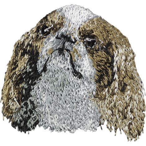 Toppa a forma di cane King Charles Spaniel, English Toy Spaniel, toppa ricamata, decorazione unica per zaino di Art-Dog (1/3)