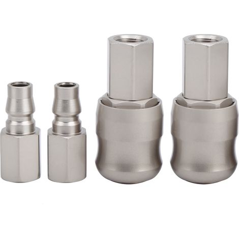 2 jeux de raccord rapide pneumatique C auto‑verrouillant SF+PF20 – marteau‑piqueur antiexplosion (1/5)