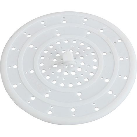 Wenko – Filtre de vidange en silicone Sava 8183100 – Ø12cm – Retient les débris dans le drain – Pour éviers et lavabos (1/10)