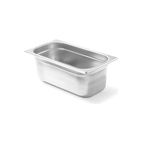 Recipiente GN 1/3, altura 150 mm, acero inoxidable - Hendi 800447