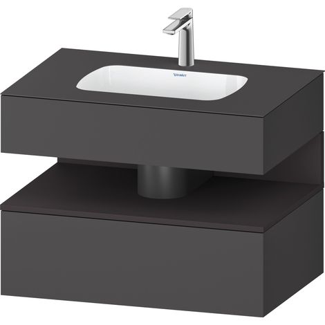 Duravit Collection One lavabo empotrado con base de lavabo (1/2)