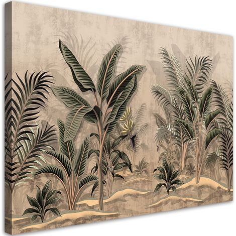 Quadro su tela, Foresta pluviale tropicale - 90x60 (1/4)