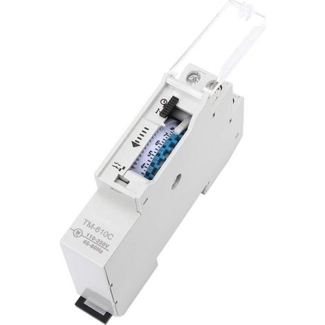 Interrupteur Horaire Mini Précision 1P Rail Synchronisation Intelligente Réverbère 220V IP20 (1/4)
