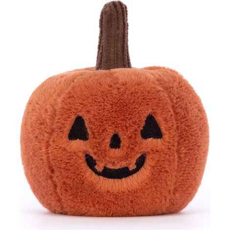 Citrouille Jack O Lantern d'Halloween Jellycat (10 cm x 9 cm) (1/4)