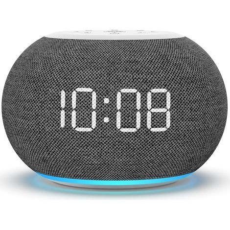 Réveil Radio à Gradation Automatique pour la Chambre - Veilleuse 9 Couleurs, gradateur 0-100%, 7 sonneries d'alarme, Radio FM, minuterie d'arrêt Automatique (1/5)