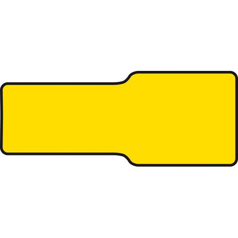 COSSES 849 POUR CABLES Ø2.5 6.5MM JAUNE 10PCS z