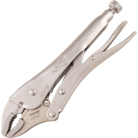Irwin Visegrip VIS10WRC Curved Jaw Locking Plier 250mm 10in Power Jaw T0502EL4