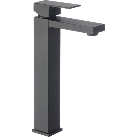 Grifo de lavabo alto negro (1/5)