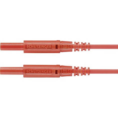 Schützinger MSFK A301 Messkabel rot 0,5 m