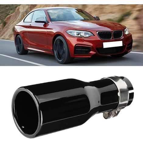 Embouts de silencieux universels en acier inoxydable pour pot d'échappement de voiture avec collier de serrage 54-76-200 mm (1/5)